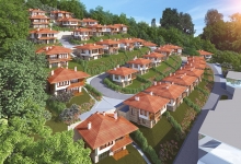 Ökodorf Venid. Foto des Komplexes 5 Ökodorf Venid. Foto des Komplexes 5