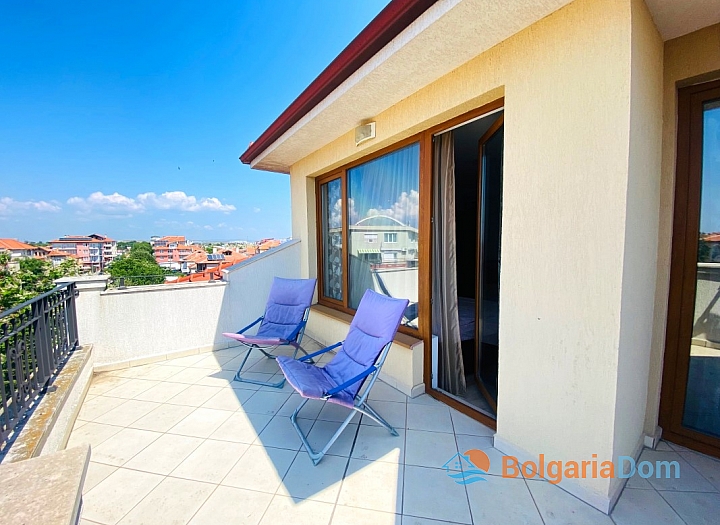 Excellent two-room apartment in Ravda with a sea view. Photo 1 Excellent two-room apartment in Ravda with a sea view. Photo 1