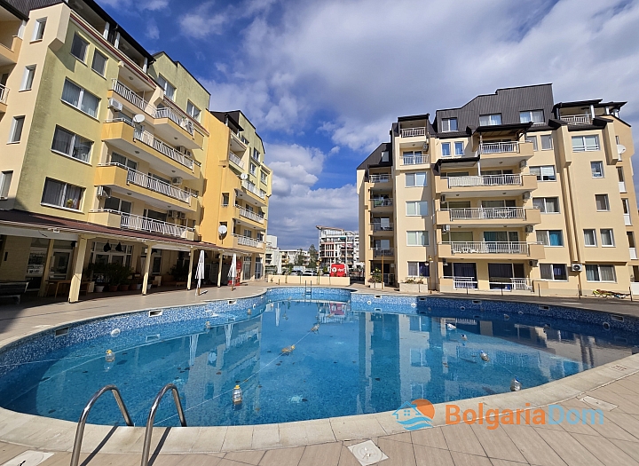 Dvoupokojový apartmán v komplexu Sea Dreams, Slunečné pobřeží. Foto 14