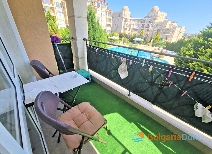 Двухкомнатная квартира с видом на бассейн в Равде. Фото 7