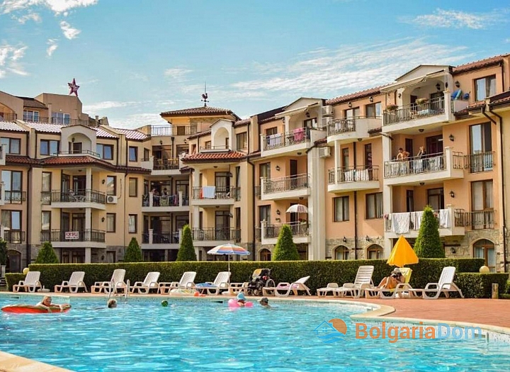 Apartmán ve skvělém komplexu blízko pláže. Foto 1
