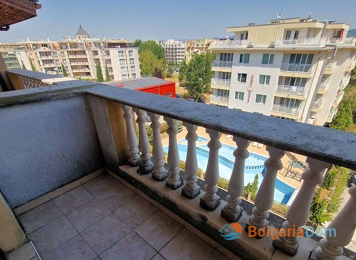 Двокімнатна квартира в розкішному комплексі з видом на басейн. Фото 13