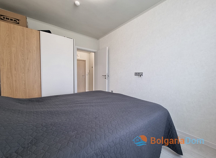 Zweizimmerwohnung, möbliert, in einem Komplex. Foto 9