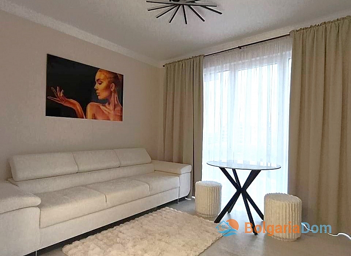 Furnished apartment in a new building with no maintenance fee. Photo 2