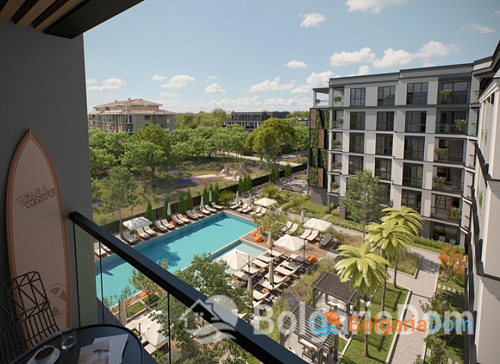 Stylish modern complex in a park area. Photo 3