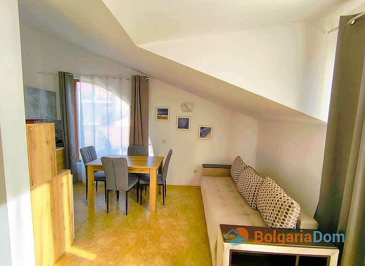 Dwupokojowe mieszkanie nad morzem w kompleksie Sveti Vlas Morski Far. Zdjęcie 6 Dwupokojowe mieszkanie nad morzem w kompleksie Sveti Vlas Morski Far. Zdjęcie 6