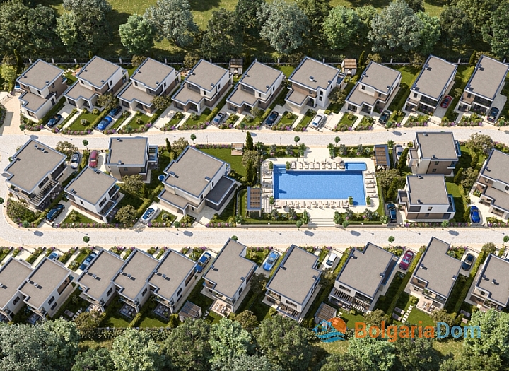 Nový dvoupokojový dům ve velkém uzavřeném komplexu s výbornou lokalitou. Foto 8