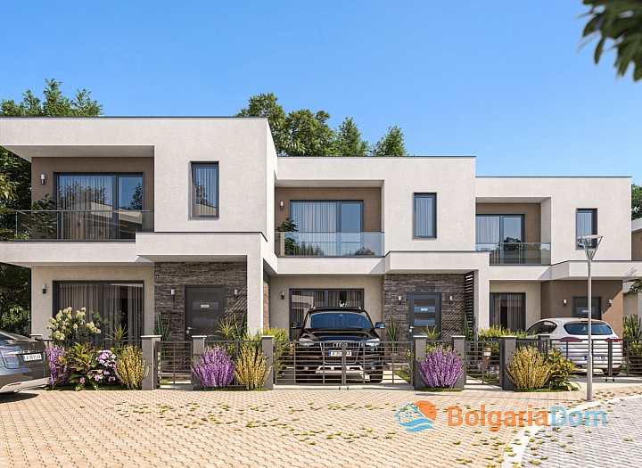 Nový dvoupokojový dům ve velkém uzavřeném komplexu s výbornou lokalitou. Foto 1