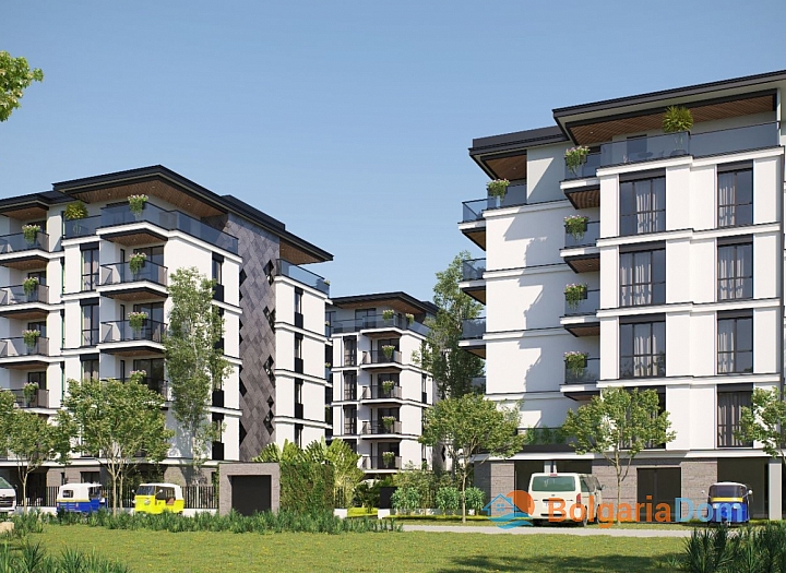 Новая студия с видом на бассейн в качественном доме. Фото 7 Новая студия с видом на бассейн в качественном доме. Фото 7