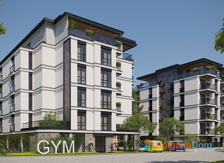 Новая студия с видом на бассейн в качественном доме. Фото 8 Новая студия с видом на бассейн в качественном доме. Фото 8