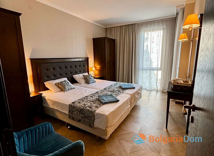 Dvoupokojový apartmán v luxusním komplexu u moře. Foto 16