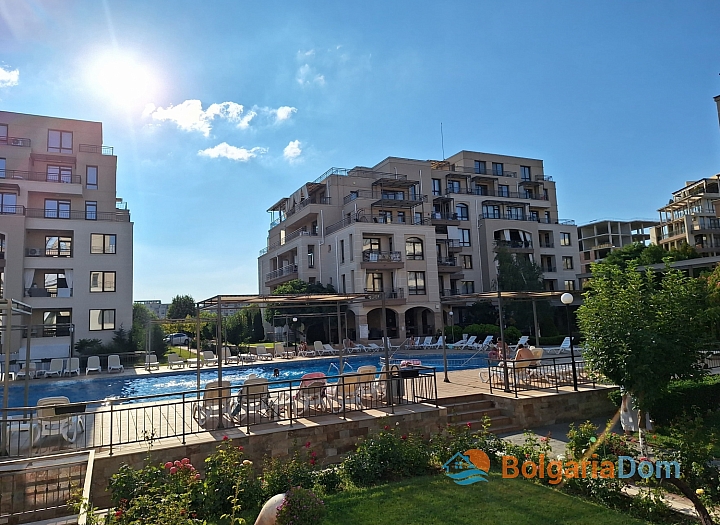 Стильная квартира в красивом комплексе в 200 метрах от моря. Фото 15