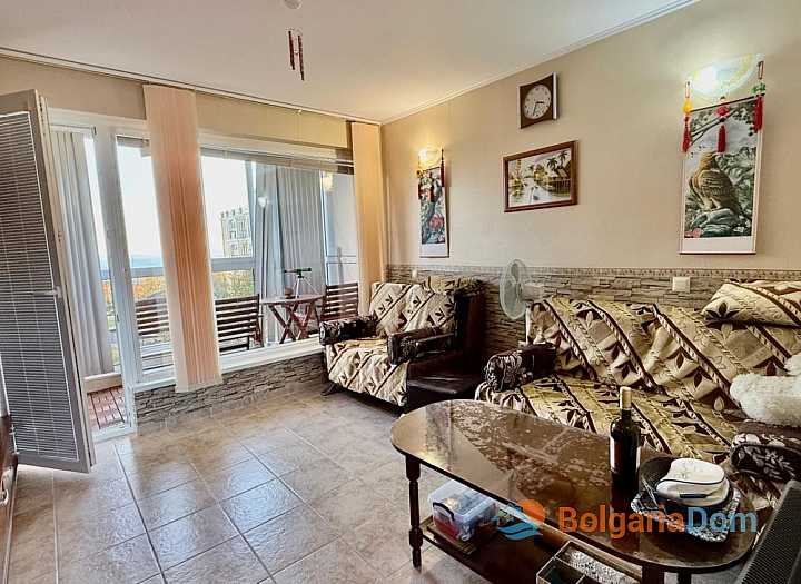 Квартира-студия в уютном комплексе в 100 метрах от моря. Фото 2 Квартира-студия в уютном комплексе в 100 метрах от моря. Фото 2