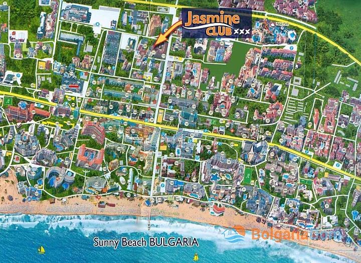 A stylish and cozy studio in the very center of the resort. Photo 16