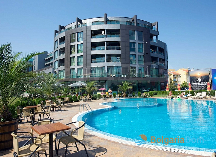 Velký apartmán s luxusní terasou 100 metrů od pláže. Foto 4 Velký apartmán s luxusní terasou 100 metrů od pláže. Foto 4