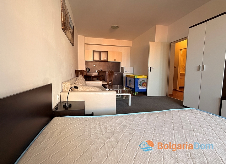 Large studio with pool view on the first line. Photo 9