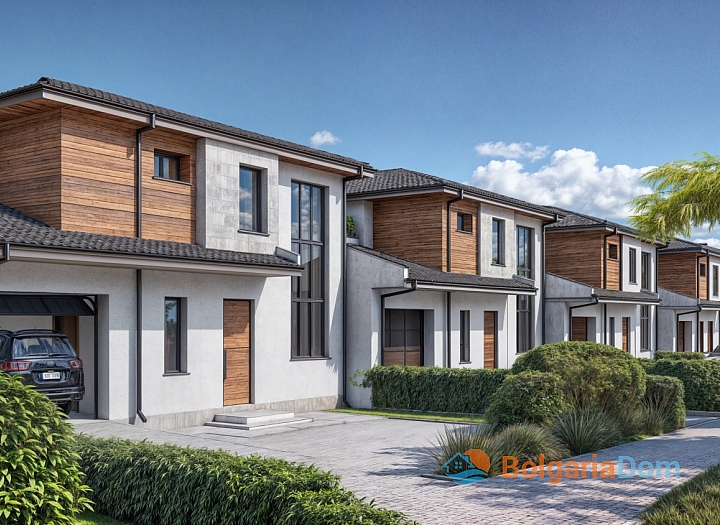 Modern houses with a swimming pool in the Lahana area, between Sarafovo and Pomorie. Photo 4
