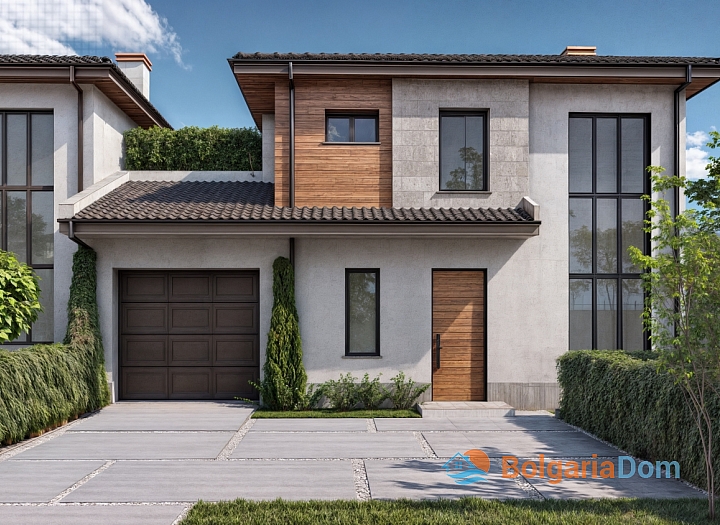 Modern houses with a swimming pool in the Lahana area, between Sarafovo and Pomorie. Photo 5
