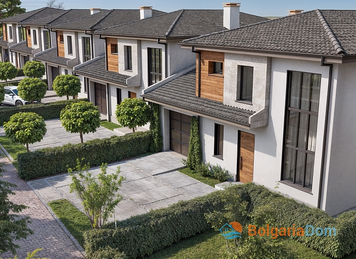 Modern houses with a swimming pool in the Lahana area, between Sarafovo and Pomorie. Photo 3