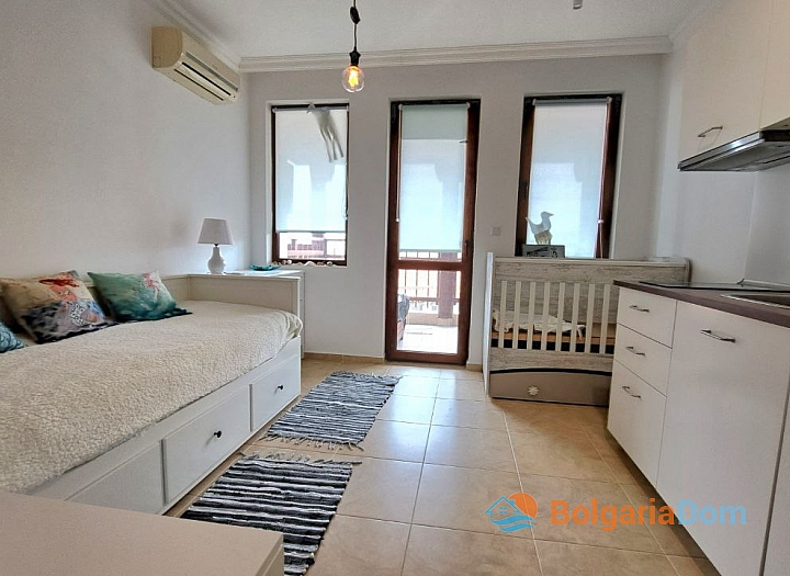 studio apartment with panoramic sea view, top location in Sveti Vlas. Photo 2