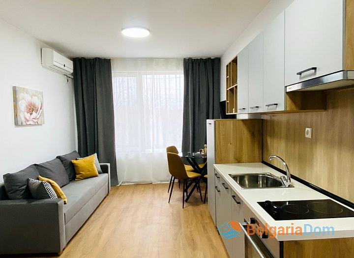 Dwupokojowe mieszkanie w centrum Słonecznego Brzegu po remoncie. Zdjęcie 3 Dwupokojowe mieszkanie w centrum Słonecznego Brzegu po remoncie. Zdjęcie 3