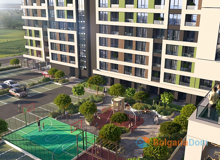 Duże mieszkanie z 2 sypialniami w nowym budynku w Burgas. Zdjęcie 5