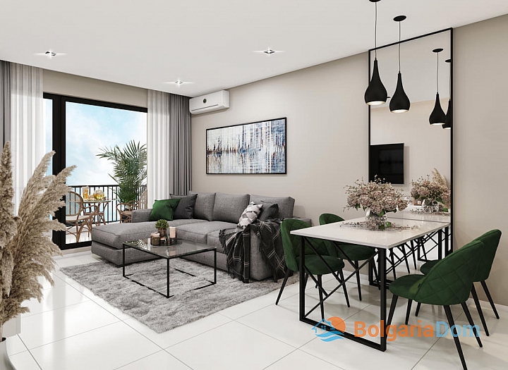 Neue Wohnung mit Blick auf den Park in einem Elitekomplex. Foto 8