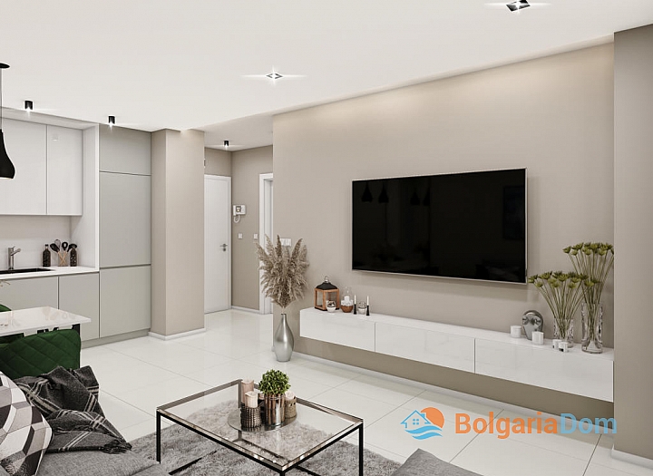 Neue Wohnung mit Blick auf den Park in einem Elitekomplex. Foto 10