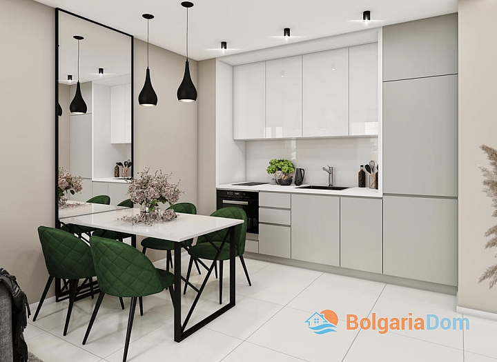 Neue Wohnung mit Blick auf den Park in einem Elitekomplex. Foto 11