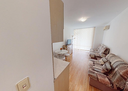 Хороша студія у закритому комплексі за 500 метрів від моря.. Фото 11