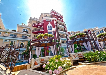 Студия в комплексе Мессембрия Резорт, Солнечный Берег. Фото 1