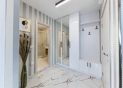 Новая квартира с большой террасой с раздвижной крышей в рассрочку. Фото 15