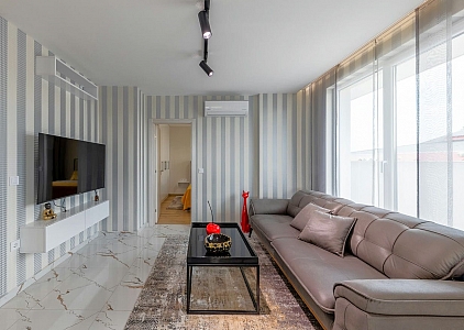 Новая квартира с большой террасой с раздвижной крышей в рассрочку. Фото 10