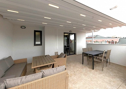 Новая квартира с большой террасой с раздвижной крышей в рассрочку. Фото 3