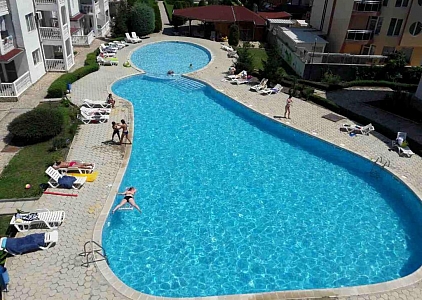 Two-room apartment with renovation and new furniture in the center of Sunny Beach. Photo 20