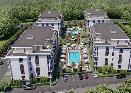 Apartment with a pool view in a premium new complex. Photo 2