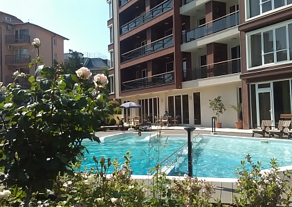 Geräumige Zweizimmerwohnung 200 Meter vom Meer entfernt. Foto 20