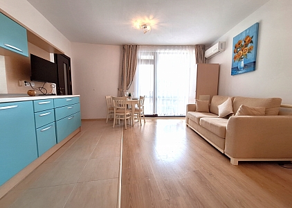 Красивая двухкомнатная квартира в 300 метрах от пляжа. Фото 16