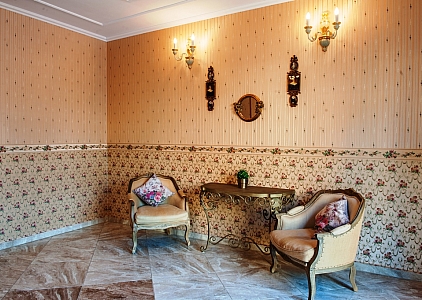 Gut aufgeteiltes Studio mit Blick auf den Pool in einem Premium-SPA-Komplex. Foto 21