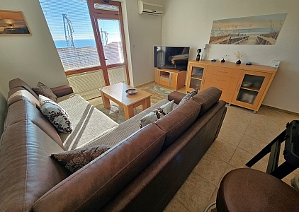 Vynikající apartmán s výhledem na moře a parkováním v centru Sveti Vlas. Foto 12