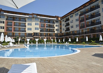 Möblierte Wohnung mit einem Schlafzimmer in Aheloy. Foto 13