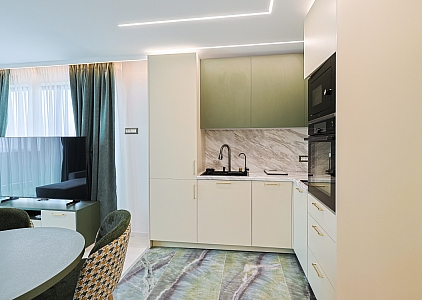 Beautiful apartment with sea view in a new complex. Photo 9