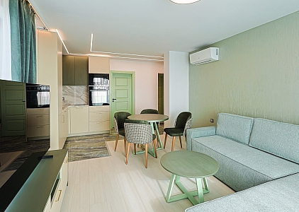 Beautiful apartment with sea view in a new complex. Photo 1