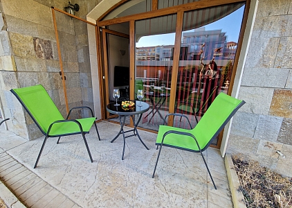 Квартира с 2 спальнями с двориком. Фото 15