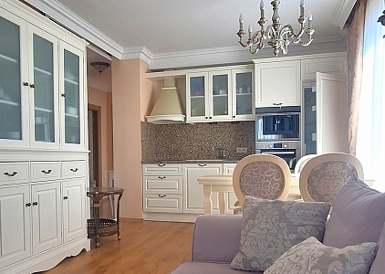 Красивая трехкомнатная квартира в премиальном комплексе. Фото 12