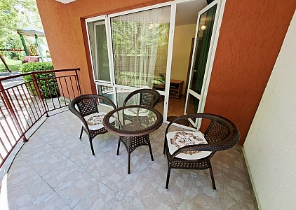 Cozy three-room apartment with a terrace. Photo 15