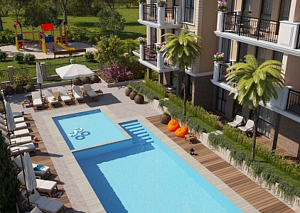 Новая трехкомнатная квартира в элитном комплексе в парковой зоне. Фото 2