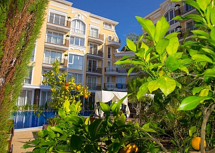 Двухкомнатная квартира в комплексе люкс Мессембрия Палас. Фото 17