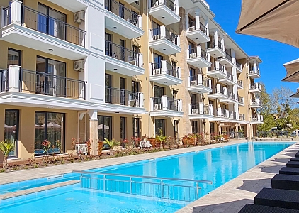 Новая квартира с большой террасой с раздвижной крышей в рассрочку. Фото 5