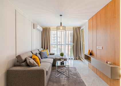 Квартира с двумя спальнями в новом доме класса люкс. Фото 7